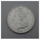 1881 O Morgan Silver Dollar US Coin NEAR UNC
