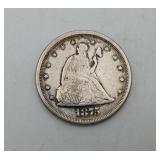 1875-S Twenty Cent Coin Liberty Seated US Silver