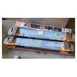 6 Metal Folding Saw Horses