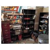Tower Becon Light Tools Metal Shelves Hardware LOT