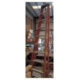10 Foot Werner Fiberglass Step Ladder A FRAME