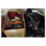 Safety Harness & Salisbury Electric Lineman Gloves