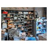 3 Section Metal Shelving incl Parts Hardware