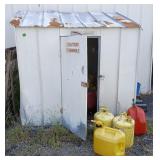 Group of Safety Gas Cans Gas Diesel