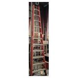 12 foot Werner Fiberglass Step Ladder 300lb Rated