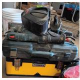 Bosch Bull Dog Hammer Drill & Stanley Tool Box
