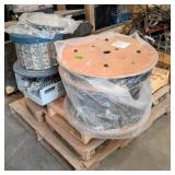 LED Avaition Becon Light Fiber Feed Cable Pallet