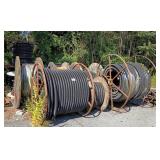 Large Group Corgated Plastic Wire Jackets