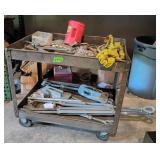 Rolling Sop Cart Turn Buckles Cable Grip Pullers