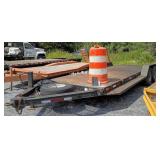 22 ft Diamond Plate Deck Trailer 10k lb Williamsen