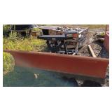 8 Foot Western Snow Plow with quick attach