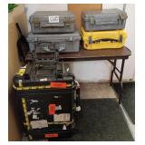 5 Instrument Hard Cases Foam filled