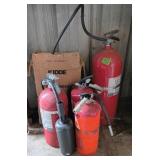 4 Fire Extinguishers Carbon Dioxide by Kidde