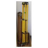 Fiberglass & Wood Transit Tripods