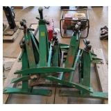 6 Greenlee Screw Type Reel Stands #687
