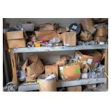 Single Section Pallet Racking & Contents