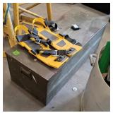 Metal Tool Box & Contents Column Climber Shoes