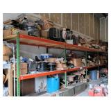 5 Sections Pallet Racking & Contents