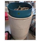 Plastic Barrel of Nylon Rigging Rope Braided