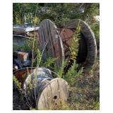 2 Spools Cable, Trailer Jacks 5 Barrels Galvanized