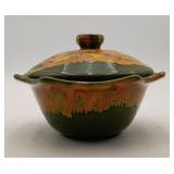 Vintage California Pottery Covered Dish FA144