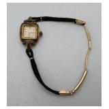Anker  Gold tone 15 Rubis Ruby German Ladies Watch