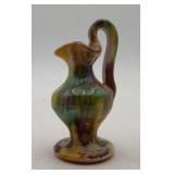 Williamsburg Pottery Mini Pitcher Glazed Bud Vase