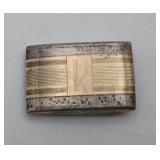 Hickok Sterling Silver & GOLD Filled Buckle