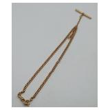 HEAVY Gold FILLED Pocket Watch Chain