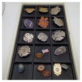 Firefighter Badges Obsolete & Military AMA Pins