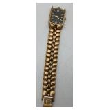 Elgin Diamond Gold tone Quartz Watch