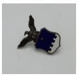 Sterling Air Force Aide-de-Camp Collar Officer Pin