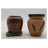 Hand Thrown Studio art Pottery Vases