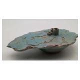 ELFY Pottery Turquoise Glazed Flower Vase