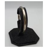 Sterling Silver Solid Bangle Bracelet 14.3 G