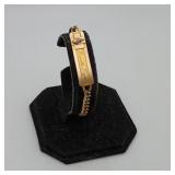 10k Gold FILLED High School ID Bracelet