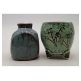 MCM Ceramic Art Studio Pottery Vessel SIGNED