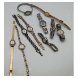 Group Ladies Wrist Watches Wristwatch LOT
