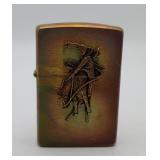 ZIPPO 1994 Brass Marlboro Cowboy Cigarette Lighter
