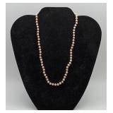 14k Gold CLASP Pearl Necklace