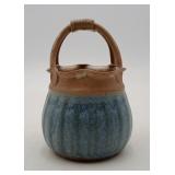 North Gorgia Pottery Basket Glazed Studio Art