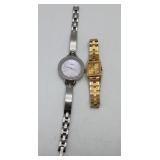 Fossil Pave Pink Dial & Westclox 17 Jewel Watches