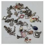 Southwestern Cowboy Angels Star Silver Charms
