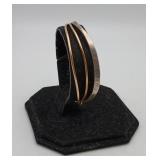 14k Gold Filled &Silver Cuff Bracelet