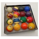 Pro Vintage Pocket Billiard Balls Standard Pool
