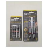 NIP Klein Tools Impact Socket Adapter& Flip Socket