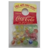 Coca-Cola Coke Glass Marbles Spirit River Egg