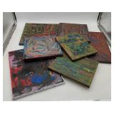 Colorful Abstract Oil on Canvas Paintings Acrylic