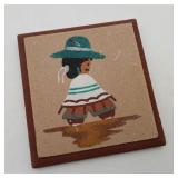 Mexican Southwestern Sand Art MINIATURE 4'x4'
