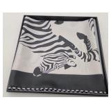 NIB Carolina Lemke Berlin Zebra Silk Scarf